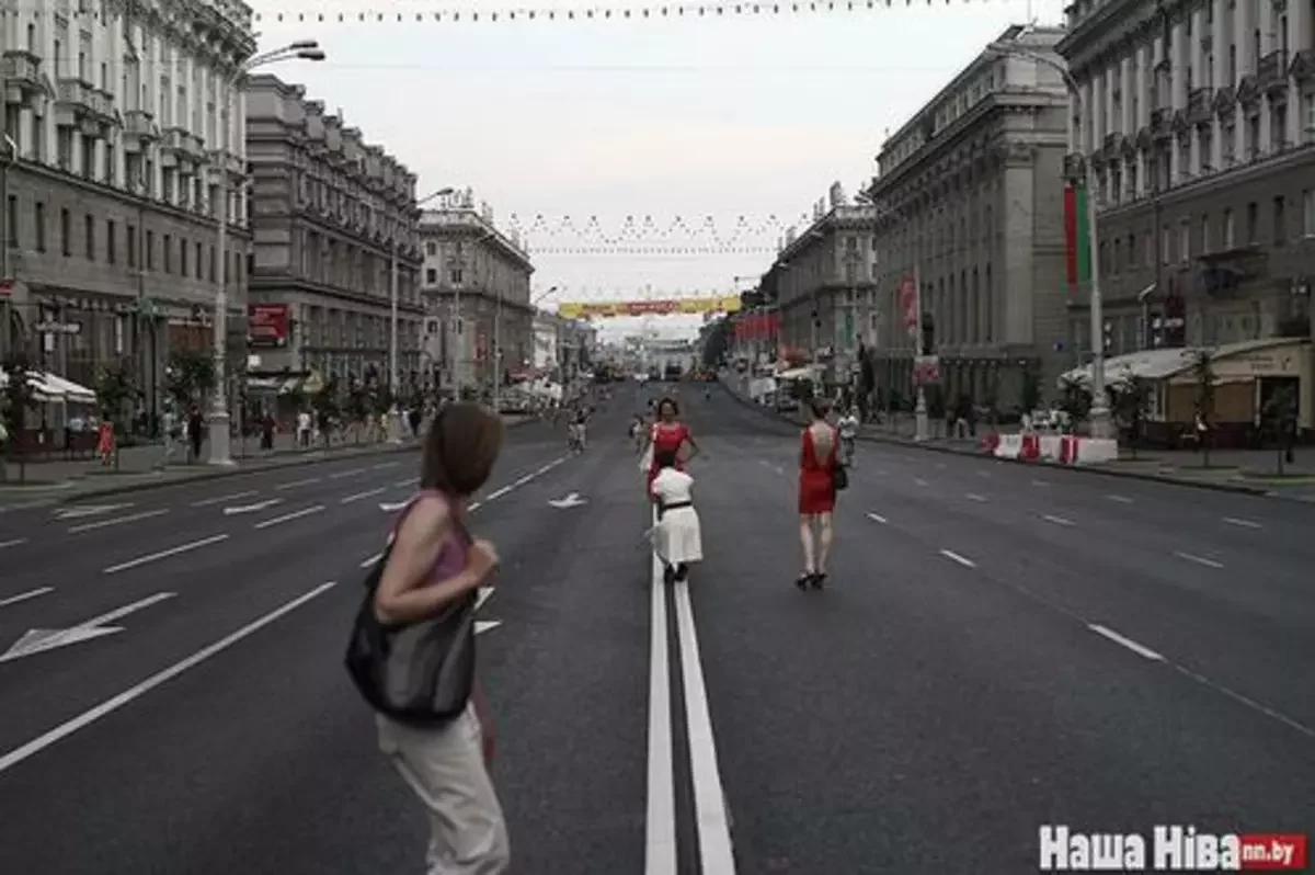 На выходные закрывают проспект Независимости