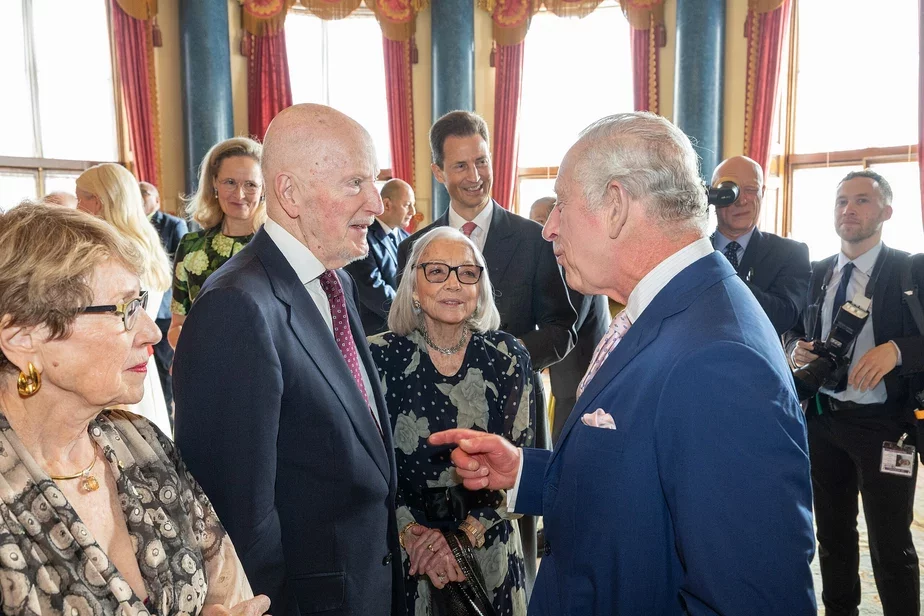 Сімяон II і прынц Чарлз. Фота: Wikimedia Commons 